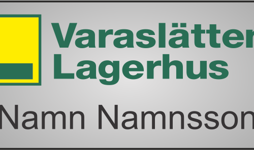 Namnskylt alu